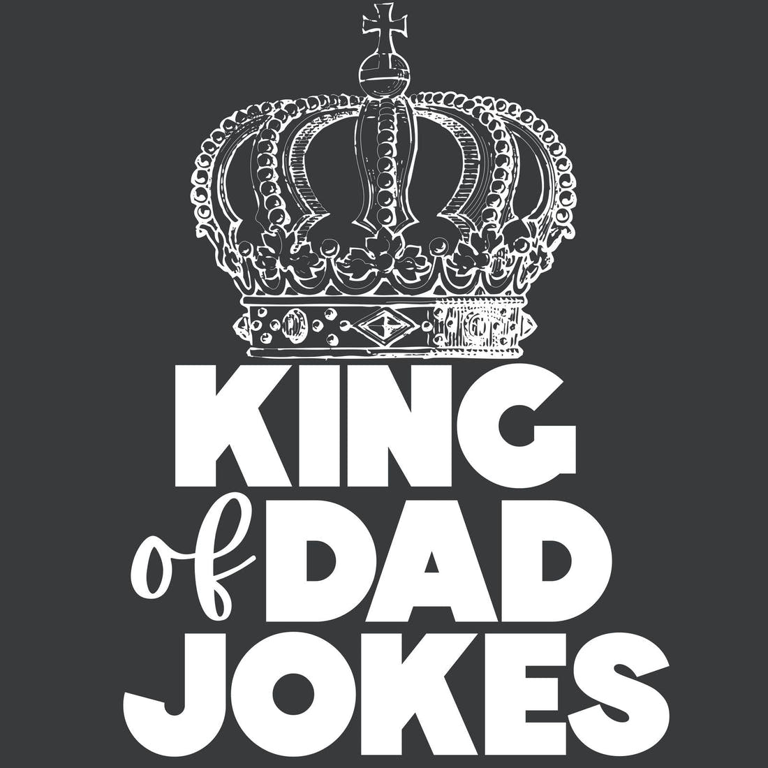 Design 365 Dad Jokes Panel – full artwork close-up of the printed picture | Fabric by Missy Rose
