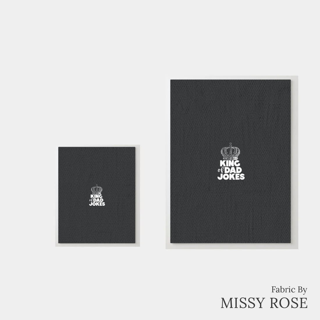 Design 365 Dad Jokes Panel – universal and adult panel sizes side by side | Fabric by Missy Rose