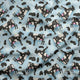 Design 371 - Blue Cow Fabric