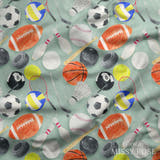 Design 397 - Sports Balls Fabric
