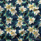 Design 400 - Navy Lily Fabric
