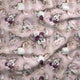 Design 476 - Floral Bull Skull Fabric