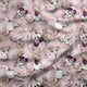 Design 476 - Floral Bull Skull Fabric