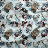Design 485 - Pirate Bunny Fabric