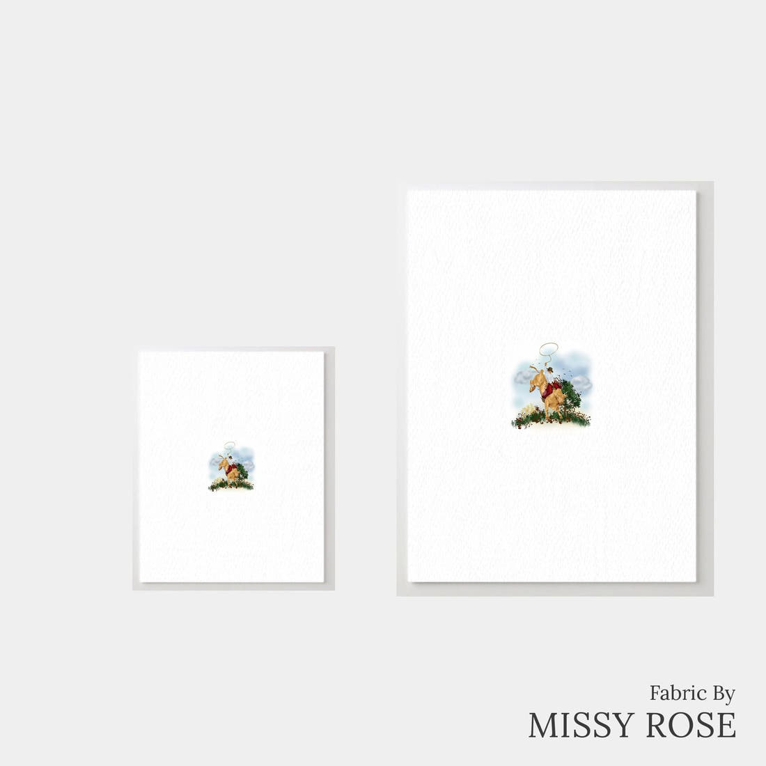 Design 491 Rodeo Panel – universal and adult panel sizes side by side | Fabric by Missy Rose