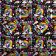 Design 499 - Rainbow Unicorn Fabric