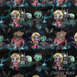 Design 505 - Frankenstein Fabric