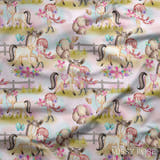 Design 552 - Pink Pony Fabric