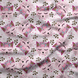 Design 563 - Kitty Face Fabric