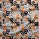Design 569 - Neutral Aussie Animals Fabric