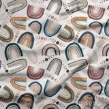 Design 571 - Abstract Rainbow Fabric