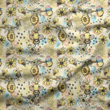 Design 573 - Yellow Bee Fabric