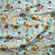 Design 587 - Blue Dogs Fabric
