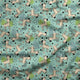 Design 621 - Teal Zebra Fabric