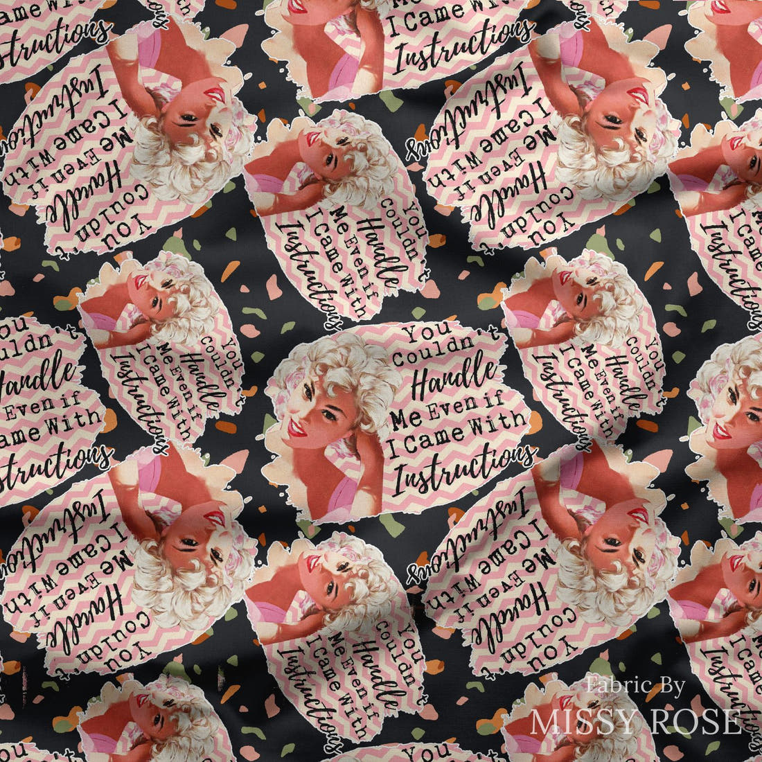 Design 627 Instructions Fabric draped fabric mockup – custom printed fabric by the metre | Fabric by Missy Rose