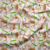 Design 641 - Pretty Deer Fabric