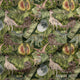 Design 649 - Green Dino Fabric