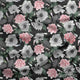 Design 654 - Grey Floral Fabric