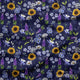 Design 658 - Navy Wildflowers Fabric