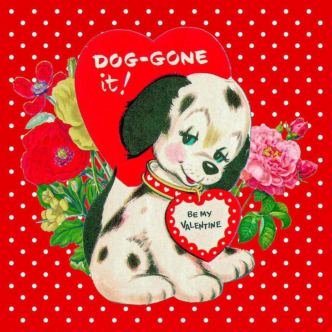 Design 667 Vintage Animals Panel – full artwork close-up of the printed picture | Fabric by Missy Rose