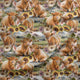 Design 684 - Sunflower Highland Cow Fabric