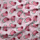 Design 71 - Pink Puffer Fabric