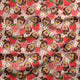 Design 820 - Strawberry Ice Cream Fabric