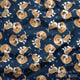 Design 821 - Cute Navy Dogs Fabric