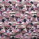 Design 861 - Pink Skulls Fabric