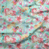 Design 870 - Green Fairy Fabric