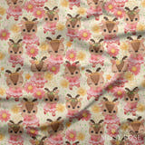 Design 882 - Ballerina Deer Fabric