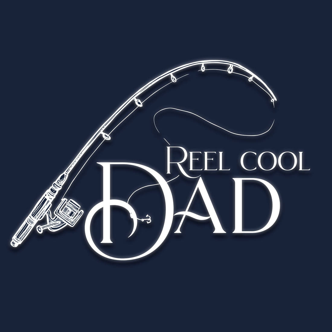 Design 933 Cool Dad Panel – full artwork close-up of the printed picture | Fabric by Missy Rose