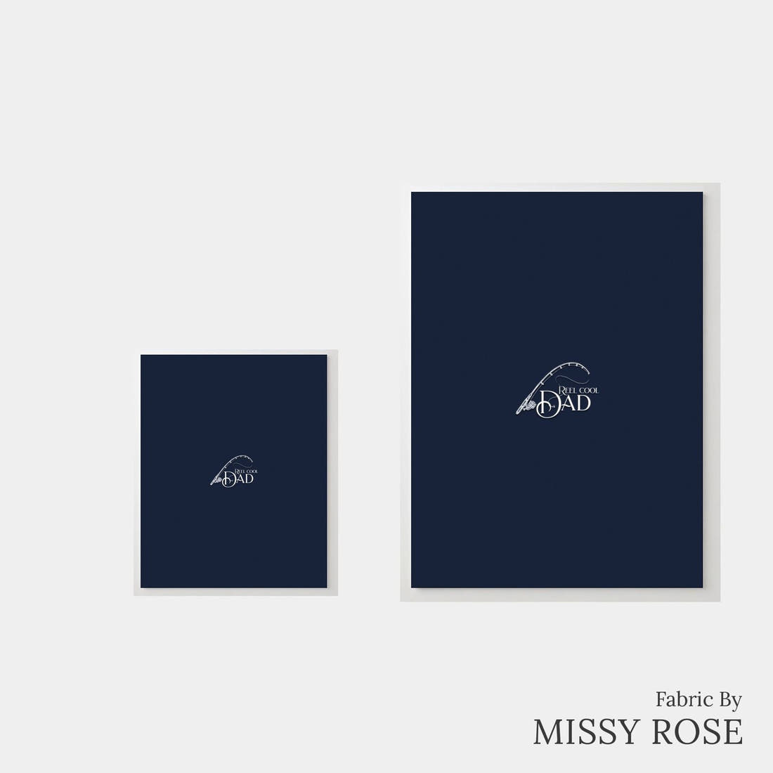 Design 933 Cool Dad Panel – universal and adult panel sizes side by side | Fabric by Missy Rose