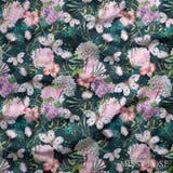 Design 947 - Green Butterfly Fabric