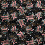 Design 972 - Cowgirl Boots Fabric