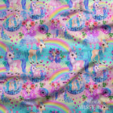 Design 985 - Rainbow Unicorn Fabric