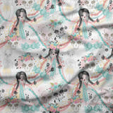 Design 986 - Zombie Girl Fabric