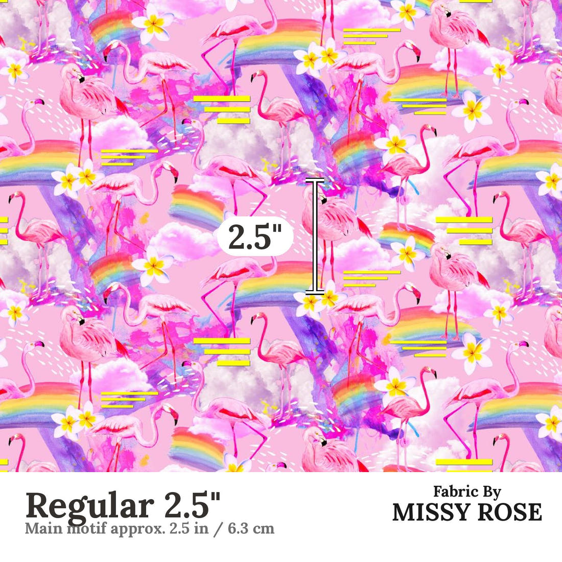 Girl and The Deep Blue Sea 29 Regular 2.5 inch print scale guide | Fabric by Missy Rose