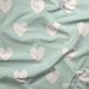 Indy Bloom Fabric - Bee My Valentine - Dotted Hearts in Mint 18