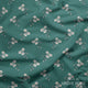 Indy Bloom Fabric - Bee My Valentine - Forget Me Not In Green 05