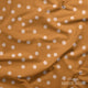 Indy Bloom Fabric - Candy Crush Peach polka on Golden - 15