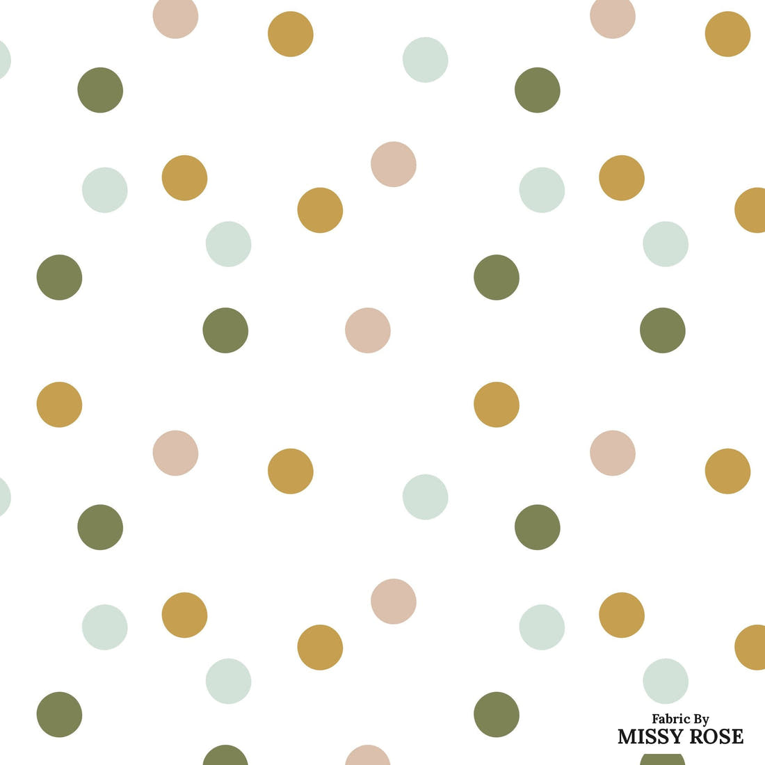 Indy Bloom Fabric Daisy Dreams Confetti 09 flat view of the printed design | Fabric by Missy Rose