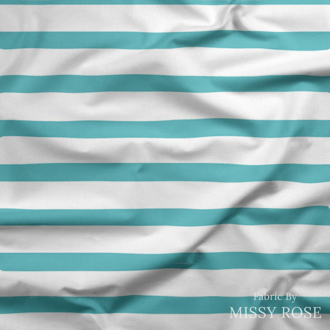 Indy Bloom Fabric Dragonfly Dreams Blue Stripe 06 draped fabric mockup - custom printed fabric by the metre | Fabric by Missy Rose