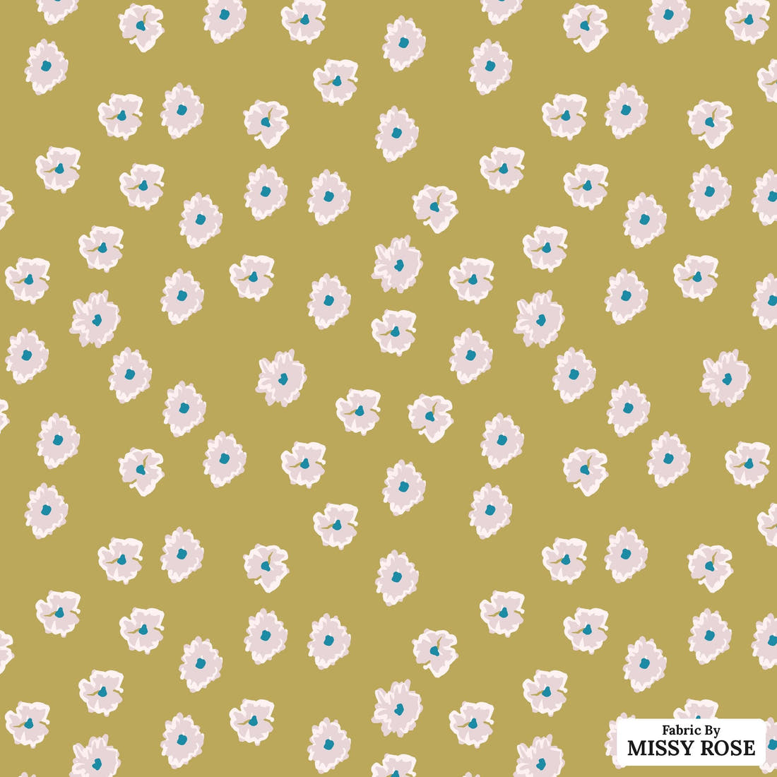 Indy Bloom Fabric Easter Party Pixie Dust 17 flat view of the printed design | Fabric by Missy Rose