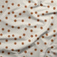 Indy Bloom Fabric - Flower Child - Boho polka dot in Cream 12