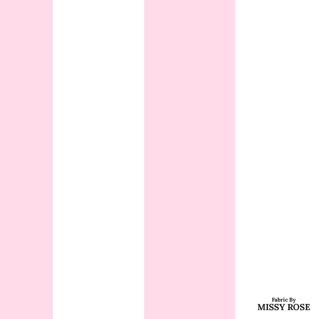 Indy Bloom Fabric Laguna Summer Beach Stripe In Bubblegum 29 flat view of the printed design | Fabric by Missy Rose