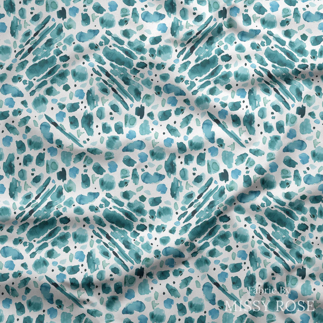 Indy Bloom Fabric Shibori Pebble 02 draped fabric mockup - custom printed fabric by the metre | Fabric by Missy Rose