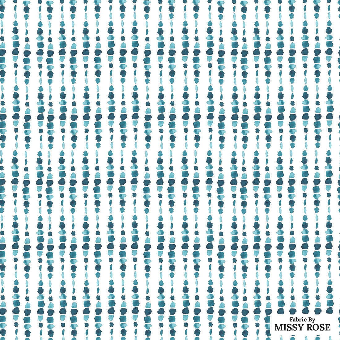 Indy Bloom Fabric Shibori Rice Beads 06 flat view of the printed design | Fabric by Missy Rose