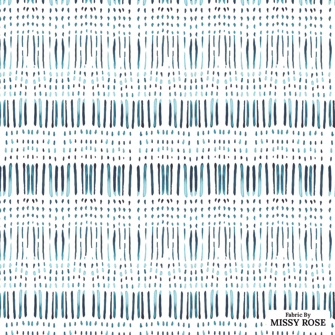 Indy Bloom Fabric Shibori Sticks and stones 09 flat view of the printed design | Fabric by Missy Rose