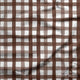 Indy Bloom Fabric - Sunflower Girl - Gingham Chocolate 04